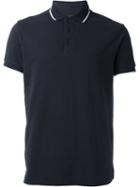 Z Zegna Classic Polo Shirt, Men's, Size: L, Blue, Cotton