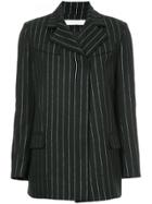 Tiko Paksa Metallic Striped Blazer - Black
