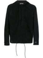 Saint Laurent Pull-over Hooded Jacket - Black