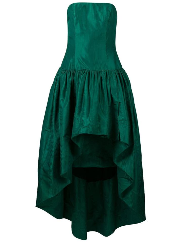 William Vintage 1960 Strapless Gown - Green