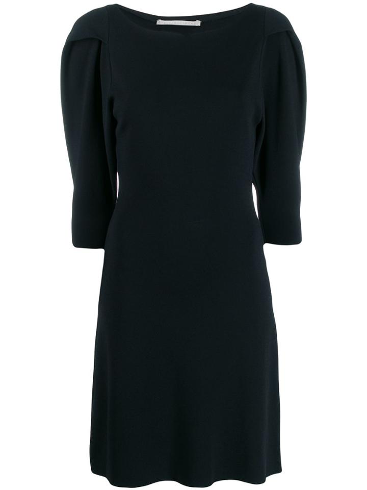 Stella Mccartney Puff-sleeve Dress - Blue