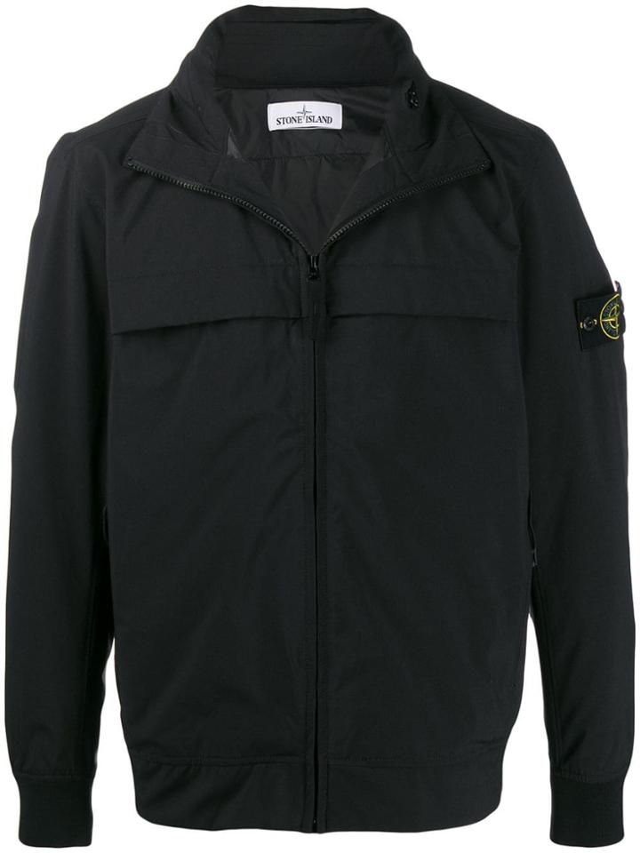 Stone Island Soft Shell-r Jacket - Black