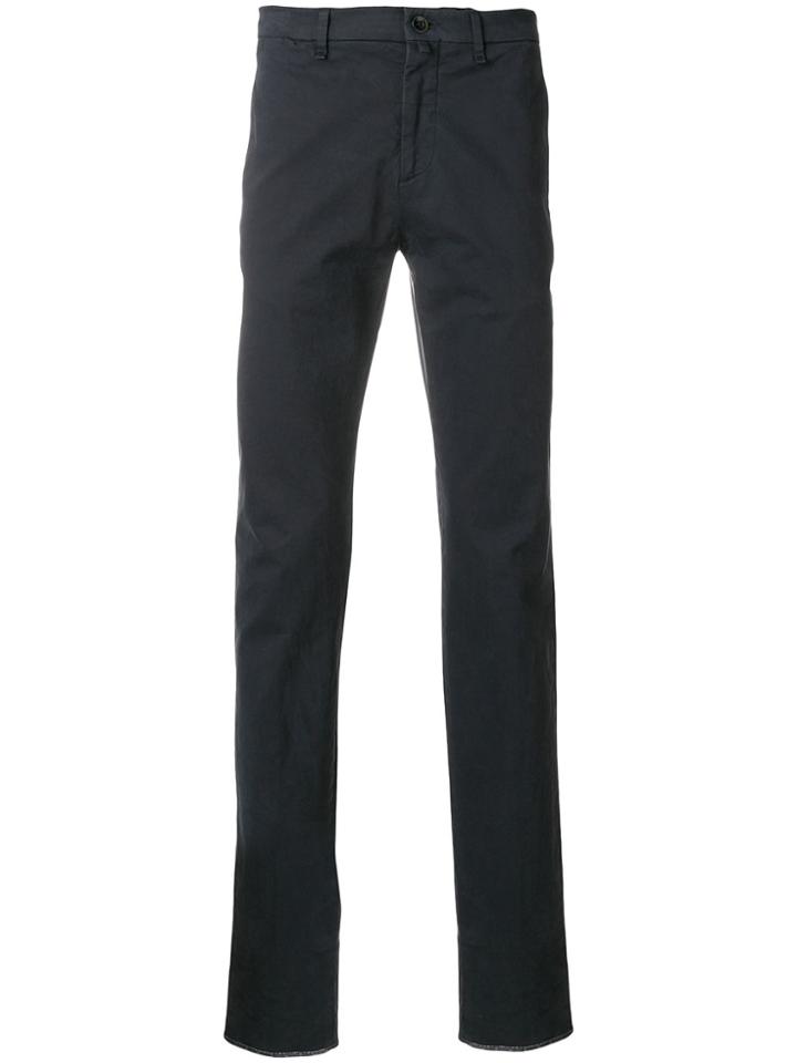 Lardini Straight Leg Chinos - Grey