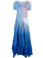 Loewe Striped Dress - Blue