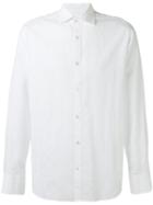 Danolis Spread Collar Shirt, Men's, Size: 39, White, Cotton
