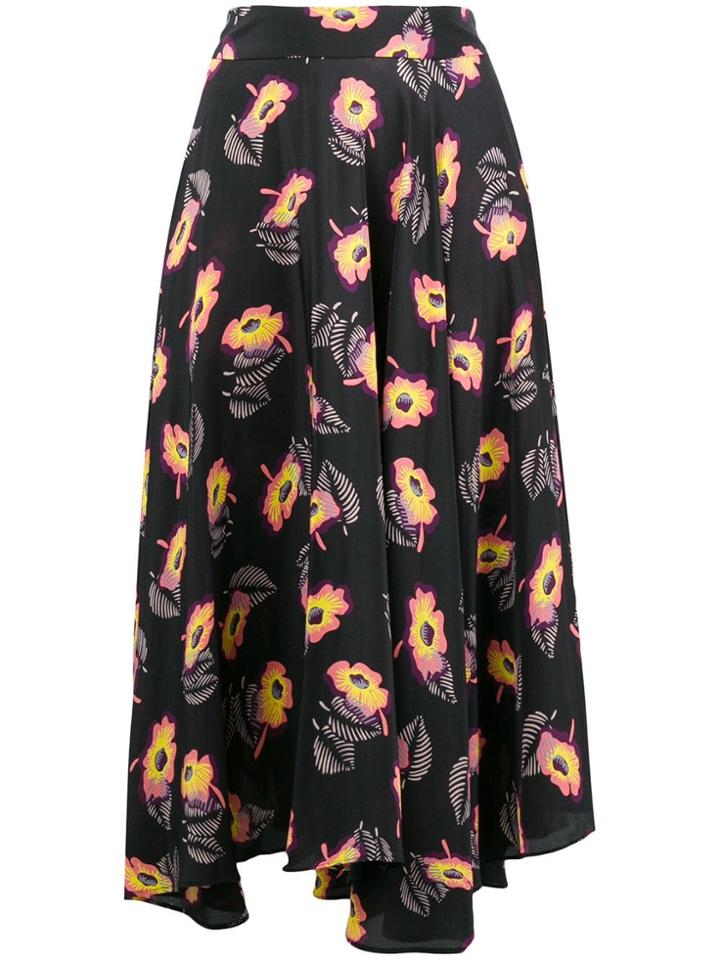 Etro Printed Midi Skirt - Black