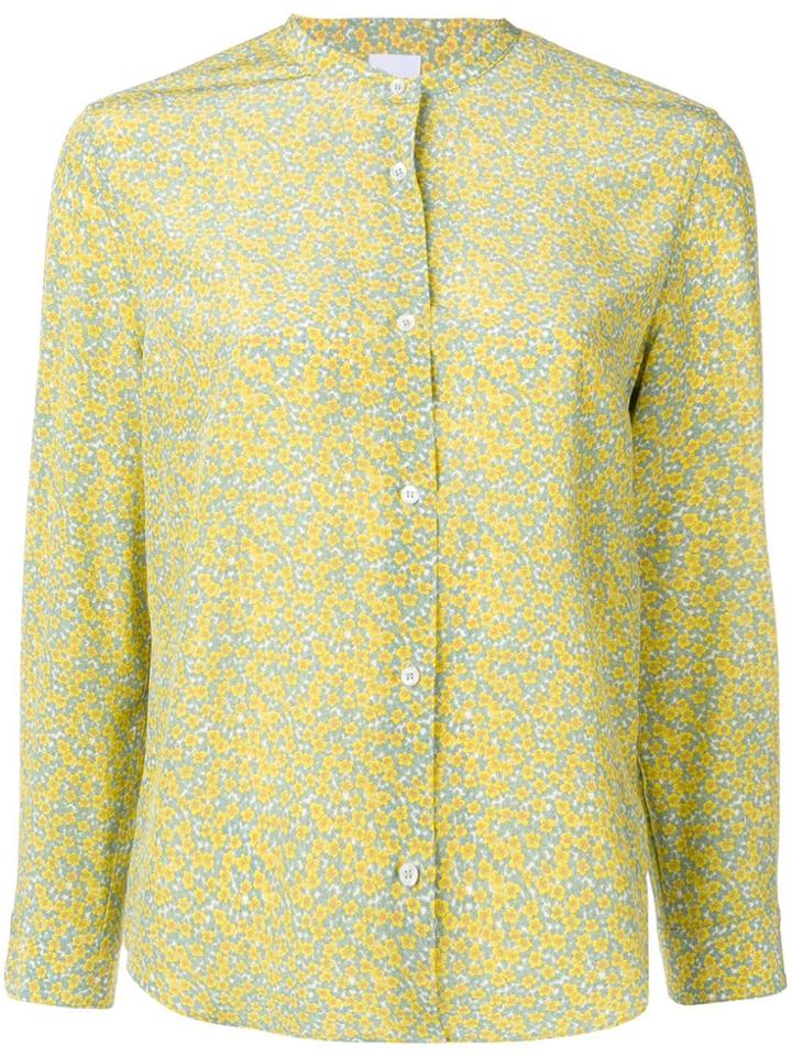 Aspesi Floral Print Shirt - Yellow