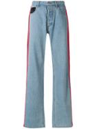 Koché Wide Leg Jeans - Blue