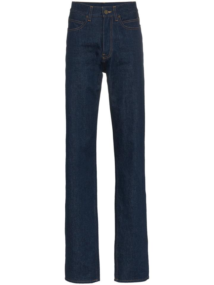 Calvin Klein Jeans Logo Back Jeans - Blue