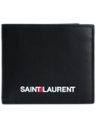 Saint Laurent Saint Laurent Print East/west Wallet - Black