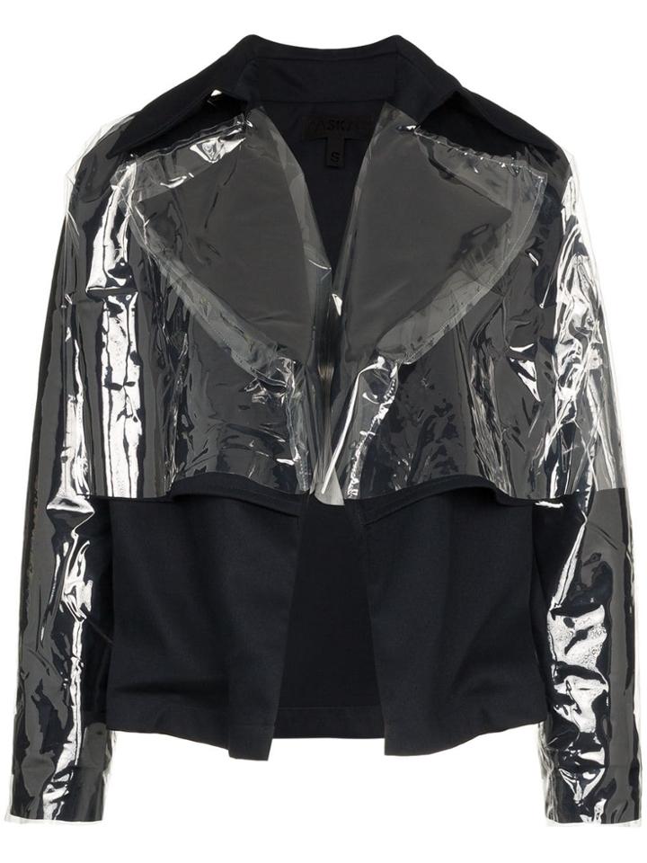 Paskal Vinyl-overlay Cotton-blend Jacket - Blue