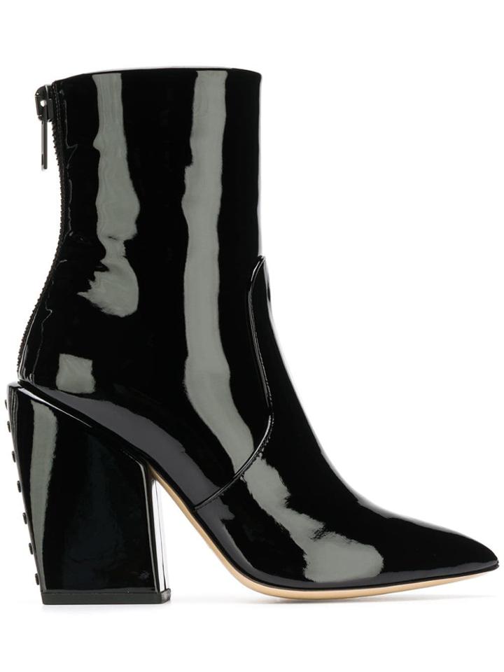 Petar Petrov Pointed Toe Boots - Black