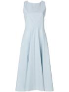 Erika Cavallini Flared Sleeveless Dress - Blue