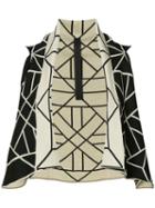 Gareth Pugh - Graphic Sleeveless Sweater - Women - Silk/cotton - One Size, Black, Silk/cotton