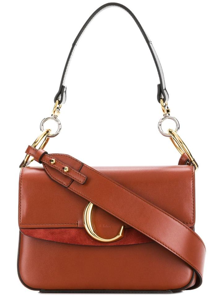 Chloé C Shoulder Bag - Brown