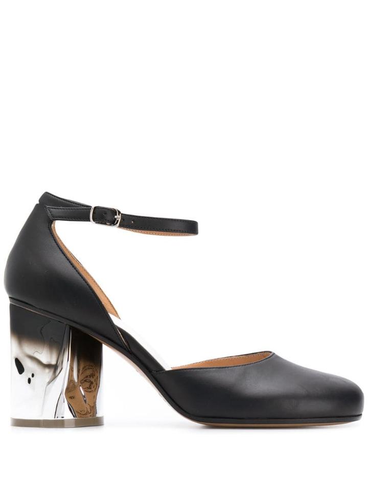 Maison Margiela Sculpted Heel Pumps - Black