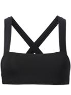 Fleur Du Mal - Cage Strap Bikini Top - Women - Polyamide/spandex/elastane - S, Black, Polyamide/spandex/elastane