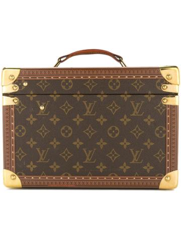 Louis Vuitton Vintage Louis Vuitton Logo Box Bag - Brown
