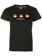 Mostly Heard Rarely Seen 8-bit It's Lit T-shirt - Black