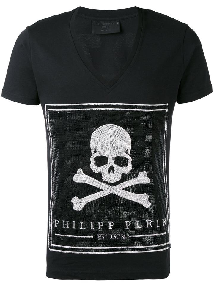 Much T-shirt - Men - Cotton - Xxl, Black, Cotton, Philipp Plein