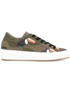 Philippe Model Toucan Print Trainers - Green