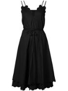 Apiece Apart Mirage Scallop Dress - Black
