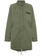 R13 God Save America Coat - Green