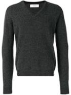 Pringle Of Scotland Melange V-neck Sweater - Grey