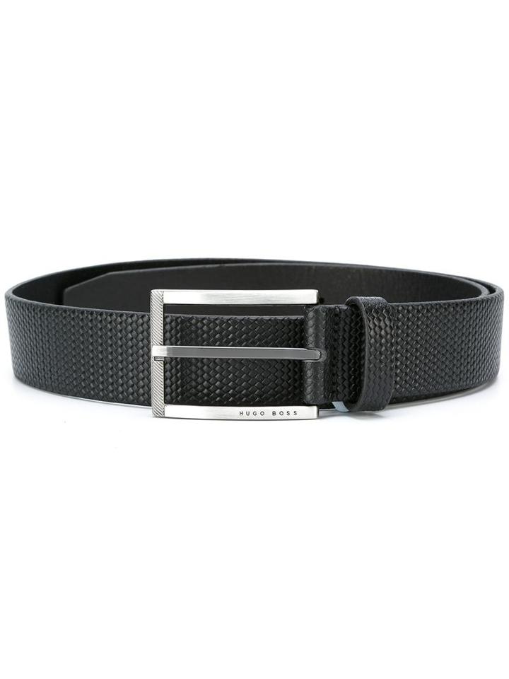 Boss Hugo Boss 'clif' Belt, Men's, Size: 95, Black, Calf Leather