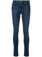 Love Moschino Heart Detail Skinny Jeans - Blue