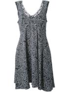 Sonia Rykiel Star Print V-neck Dress