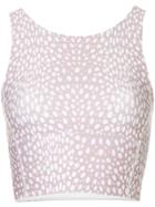 Nimble Activewear Long Line Sports Bra - Pink & Purple