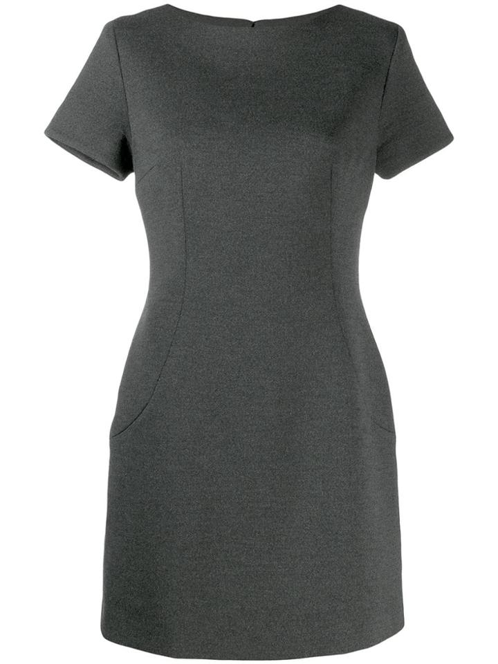 Dolce & Gabbana Pre-owned 1990's Shortsleeved Straight Dress - Grey