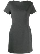 Dolce & Gabbana Pre-owned 1990's Shortsleeved Straight Dress - Grey