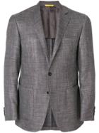 Canali Classic Fitted Blazer - Brown