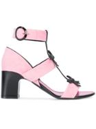 Fabrizio Viti City Bow Sandals - Pink & Purple
