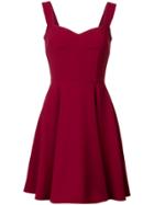Dolce & Gabbana Sleeveless Sweetheart Dress - Red