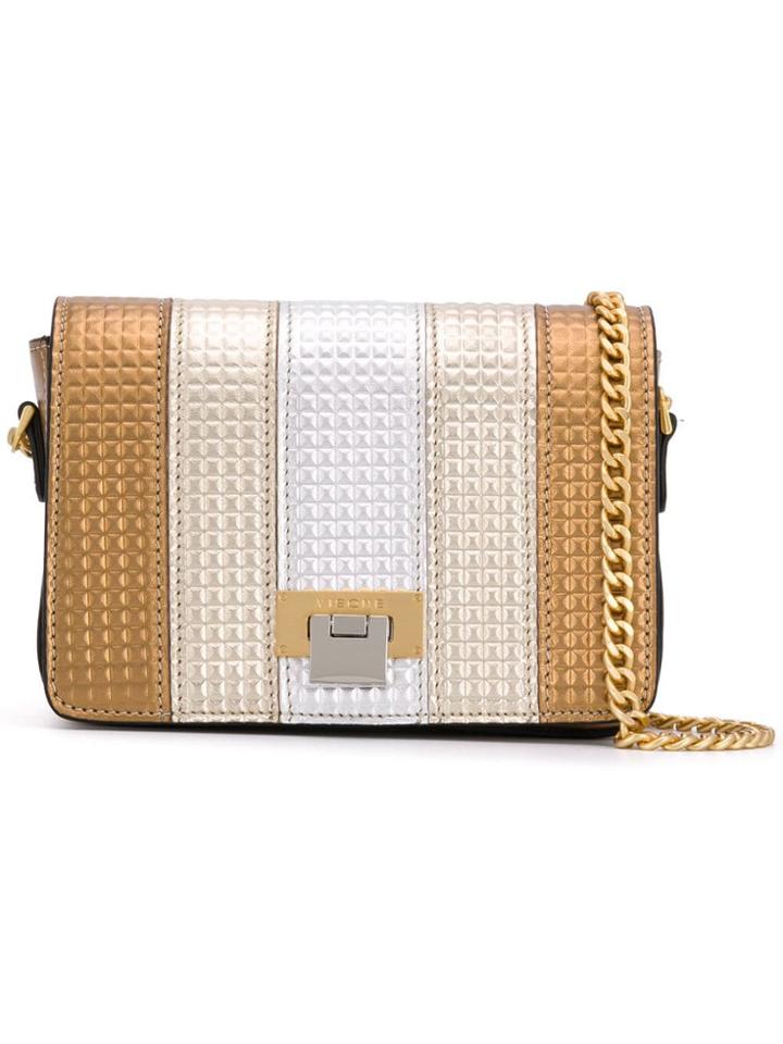 Visone Nicole Small Shoulder Bag - Gold