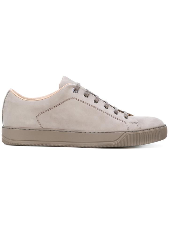 Lanvin Classic Lace-up Sneakers - Grey