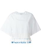 3.1 Phillip Lim Cropped Fringed Blouse - White