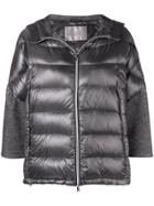 Herno Sleeve Detail Puffer Jacket - Grey