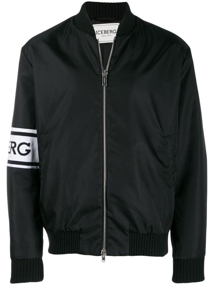 Iceberg Disney Bomber Jacket - Black