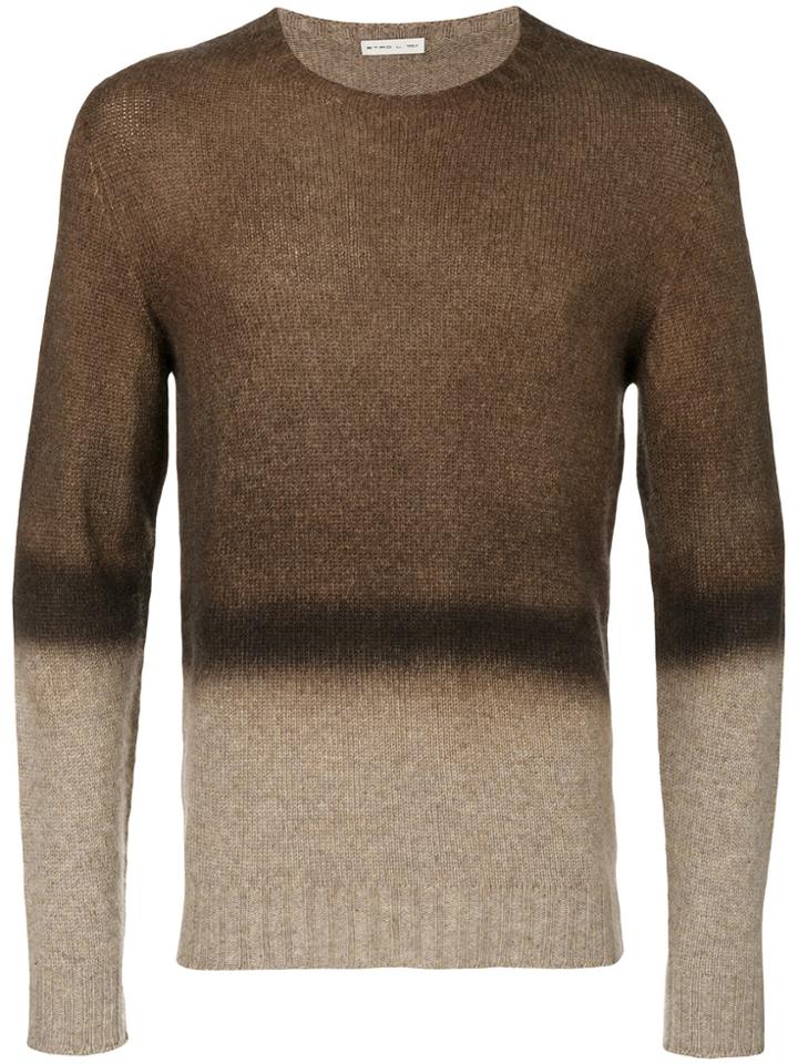 Etro Gradient Effect Jumper - Brown