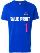 Kappa Kontroll Logo Embroidered T-shirt - Blue