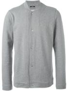 Denham Basemen Hds Baseball Jacket, Men's, Size: L, Grey, Cotton/polyester