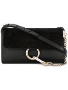 Chloé Faye Wallet On Strap - Black