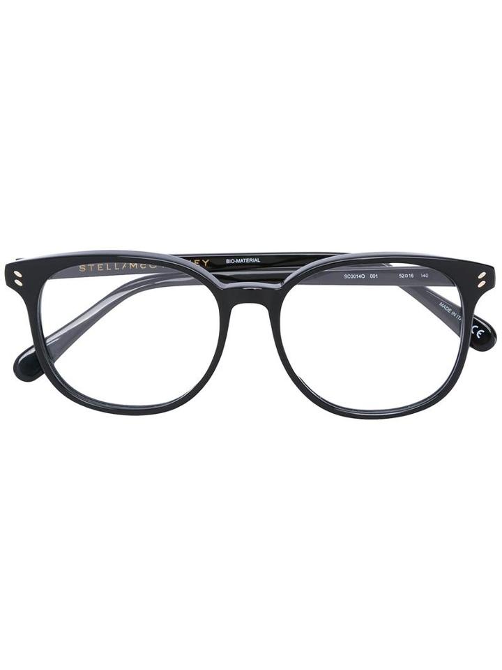 Stella Mccartney - Wayfarer Glasses - Unisex - Acetate - One Size, Black, Acetate