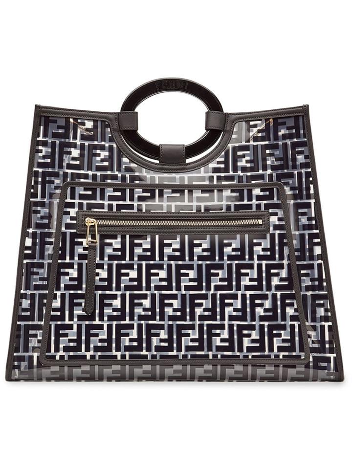 Fendi Runaway Large Shopper Bag - Black