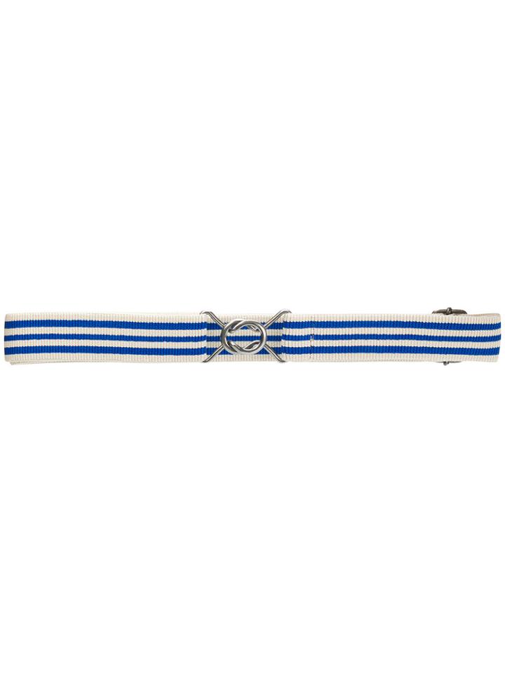 Bellerose Shiba Striped Belt - Nude & Neutrals