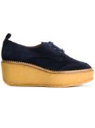 Castañer Contrast Platform Sneakers - Blue